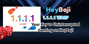 1.1.1.1 WARP: Your Key to Uninterrupted Gaming on HeyBaji